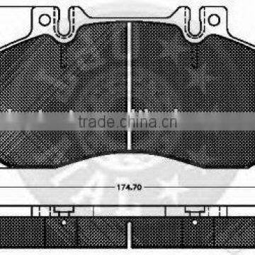 MERCEDES-BENZ TRUCK BRAKE PAD