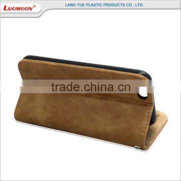 Crazy Horse Pattern pu Flip Cover Leather Phone Case for Lenovo A7000 A680 photo-5