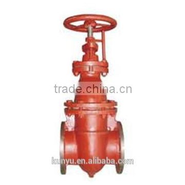 Flange cast iron valve gate