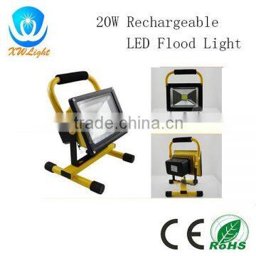 High quality 20 watt rechargeable led flood light