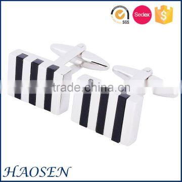 New Arrived Quick Lead MOP Engraved Cufflinks For Men