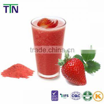 TTN organic freeze dried fruit strawberry flavour powder