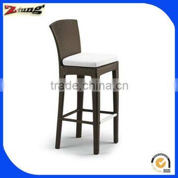 ZT-2005CT new design aluminum rattan bar chair