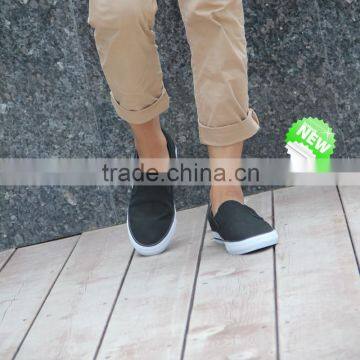 Slip on Style and Rubber Outsole Material Blank Canvas Shoes photo-2