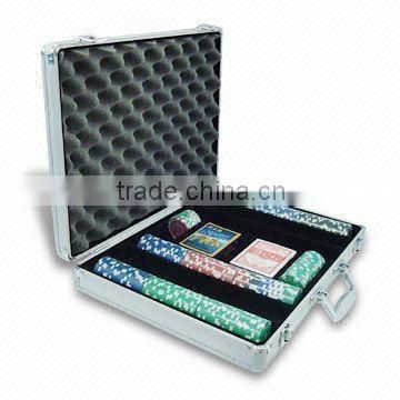 Acrylic poker chip case,poker chip case with 500 chips,ABS poker chip case