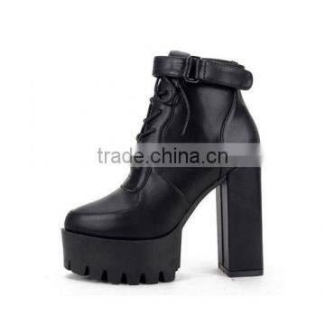 High Platforn Boots Women Shoes Winter Designs 2017 PF4421