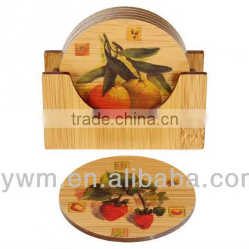 Bamboo Coasters--- Jane