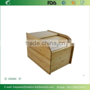 DX004/XingYuan Bamboo Roll top Bread Box