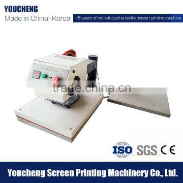 Custom printing decorative low price t-shirt heatpress machine