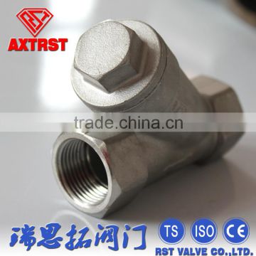 RST Low Price Stainless Steel Y Pattern Non Return Valve