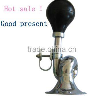 Personal customization! silver bent air horn for bike/car