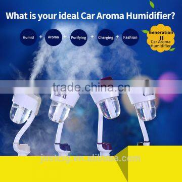 Nanum Car Air Humidifier and Aromatherapy Essential Oil Diffuser