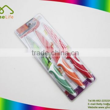 Revolution series 3pcs utility knife set with different color