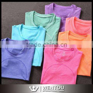 Comfortable Breathable Yoga Short Sleeve T-shirt