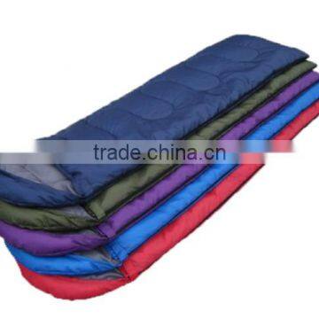 outdoor camping envelope style hooded thin hollow cotton sleeping bag multiple color Choice 800g