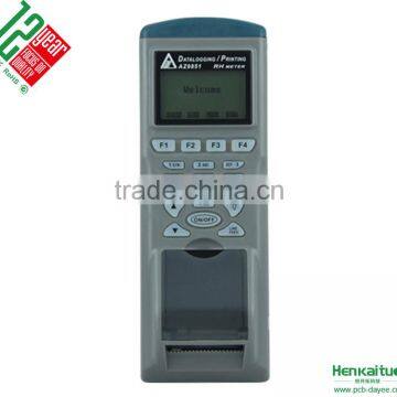 AZ9851 Portable RS232 Digital Humidity Temperature Data logger Relative Humidity Meter Hygrometer logger with Printer