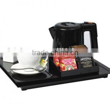 Automatic water supply electric kettle, tea /coffee electric kettle tray sets