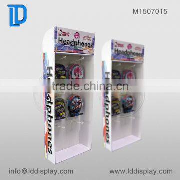 Cardboard Display Unit Earphone Display Stand for Earphone Store