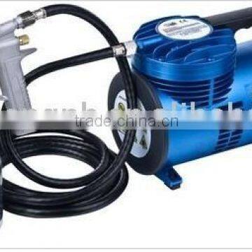 Portable mini air compressor kit with low pressure spray gun NV-6009