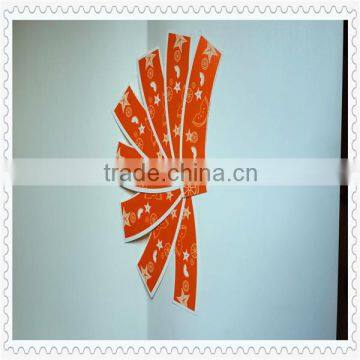 cheap price paper cup fan with custom logo