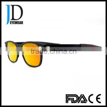 Wholesale Cat.3 UV400 Carbon Fiber Polarized Bike Sunglasses