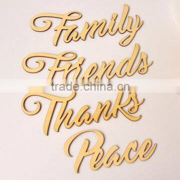 Wood Veneer Shape for Decoration photo-2