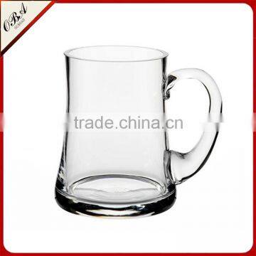 Wholesale cheap 690ml handle glass mug / Custom Glassware Manufacturer glass beer mug