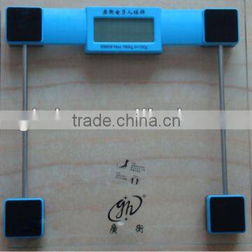Tempared Glass Human Body Fat Health Bathroom Scale in Guangzhou photo-3