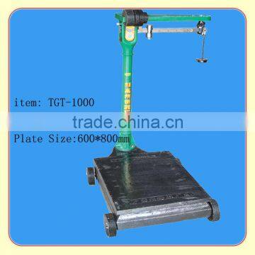 TGT 1000KG Machanical Platform Scale / 500kg weighing mechanical floor scalle