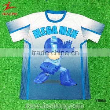 OEM Wholesale Custom Sublimation Carton Football Soccer Jerseys Shirts