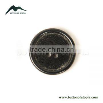 Black Horn Buttons