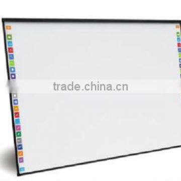 85 inch Optical interactive whiteboard,education supplies,smart board,support finger touch,dual-users
