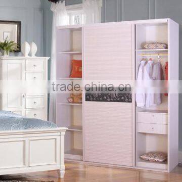 cheap pvc door wooden wardrobes