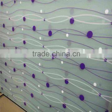 Colorful Design Silkscreen Printed Glass for Windows photo-4
