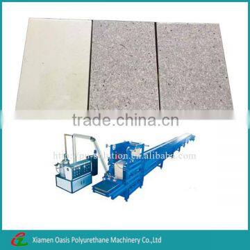 Polyurethane decorative wall panel/pu foam brick panels/pu sandwich panel/pu composite board making machine.