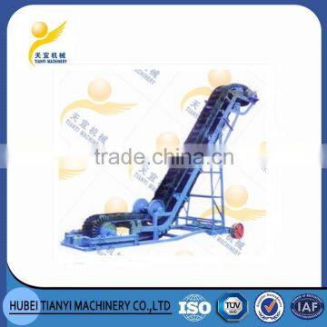 High angle Inclined Corrugated Sidewall rubber Belt Conveyor for sale