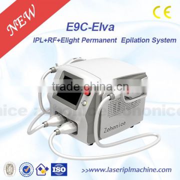 shr elight opt latest technology beauty equipment for hair removal e9c-elva