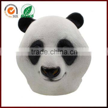 Party Cosplay Eco-Friendly Natural Latex Animal Panda Head Mask photo-2