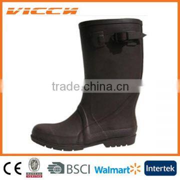 fly fishing wading boots with rubber sole