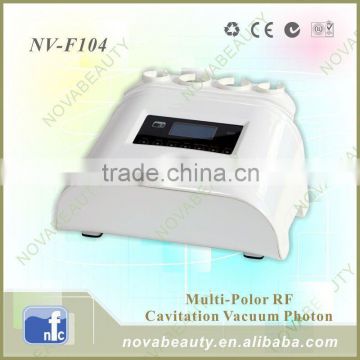 F104 4IN1 beauty salon equipment ultrasonic rf vacuum cavitation machine