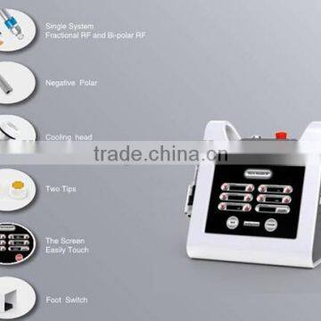 Low Price Mini Pinxel Fractiona rf and Microneedle Wrinkle Remover Machine for Sagging Skin Treatment and Pore Treatment