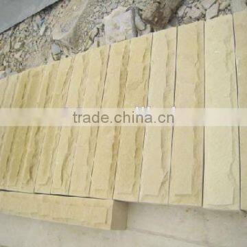 China Wholesale Cross Cut Chinese Purple Flamed Sandstone Pavers