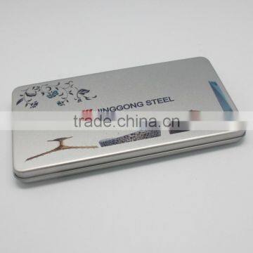 China Wholesale High Quality Rectangular Metal Tin Material Chocolate Gift Box