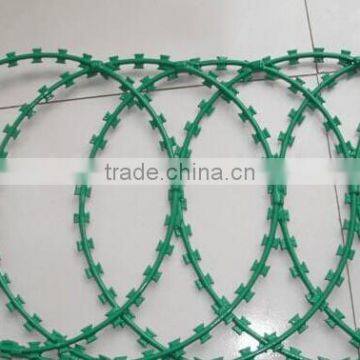 Painting Concertina Wire Razor Barbed Wire Mesh photo-2