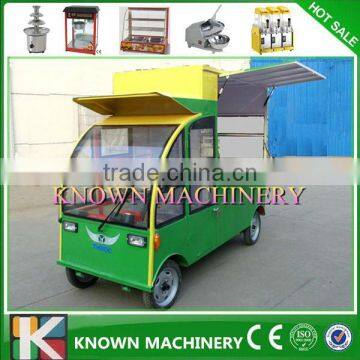 long edurance 75km electric food cart/fast food carts