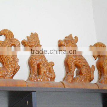 Decorative tiles ,Chinese roof figures