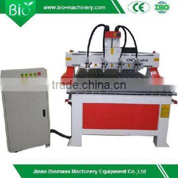 4heads of 2.2kw spindles wood cnc engraving machine cnc router