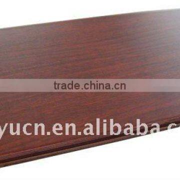 Imitate wooden veins winered tea color solid bamboo flooring