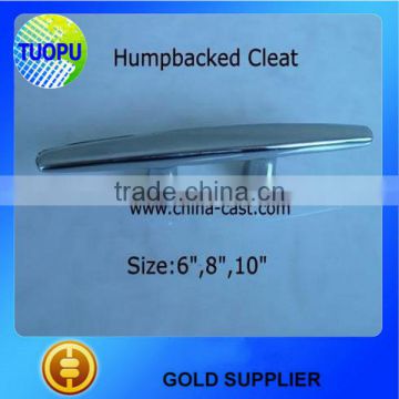 China marine hardware stainless steel vessel cleat,mast cleat for marine rope