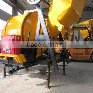 price mini diesel concrete mixer 12-14cbm portable diesel concrete mixer